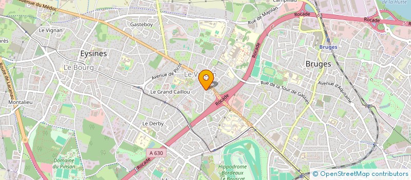 localisation de l'entreprise MONSIEUR JEAN-LOUIS TURLET  EYSINES