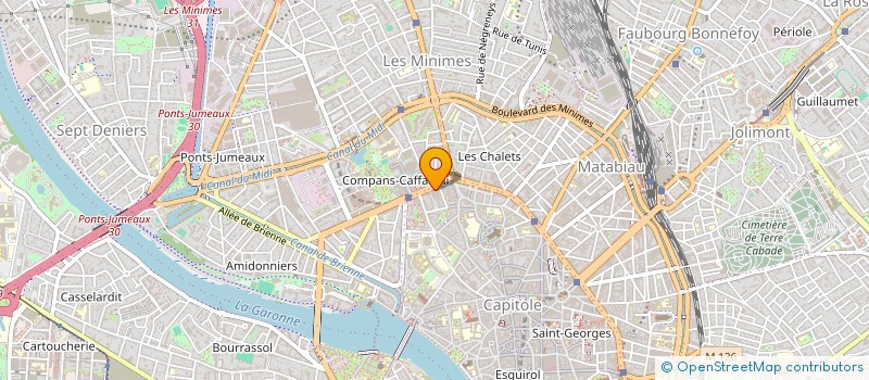 localisation de l'entreprise MONSIEUR JEAN-LOUIS UJENNEZA  TOULOUSE