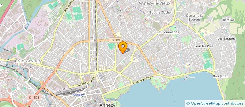 localisation de l'entreprise MONSIEUR JEAN-LOUIS VACCHETTA à ANNECY