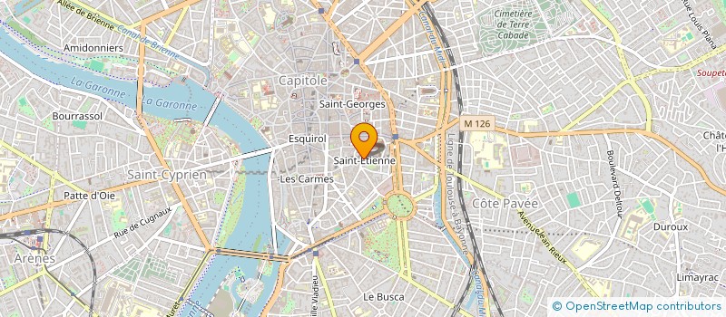 localisation de l'entreprise MONSIEUR JEAN-LOUIS VEDOVATO  TOULOUSE