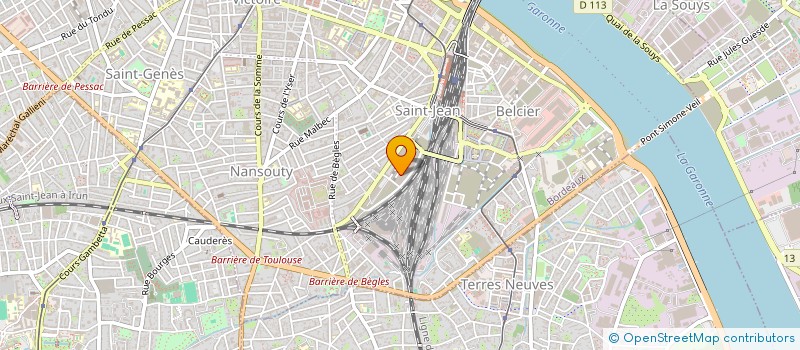 localisation de l'entreprise MONSIEUR JEAN-LOUIS VILLENAVE à BORDEAUX