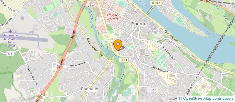 localisation de l'entreprise MONSIEUR JEAN-LOUIS XAVIER  SAUMUR