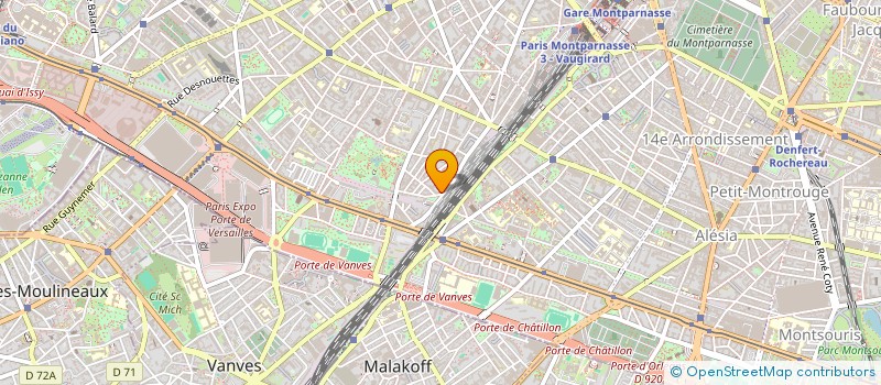 localisation de l'entreprise MONSIEUR JEAN LOUIS YVES ALEXANDRE  PARIS