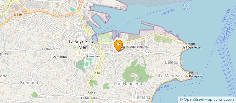 localisation de l'entreprise MONSIEUR JEAN LOUIS ZAITER à LA SEYNE-SUR-MER