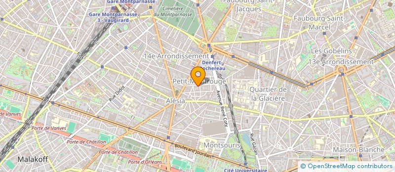 localisation de l'entreprise MONSIEUR JEAN LOUP ADENOR à PARIS