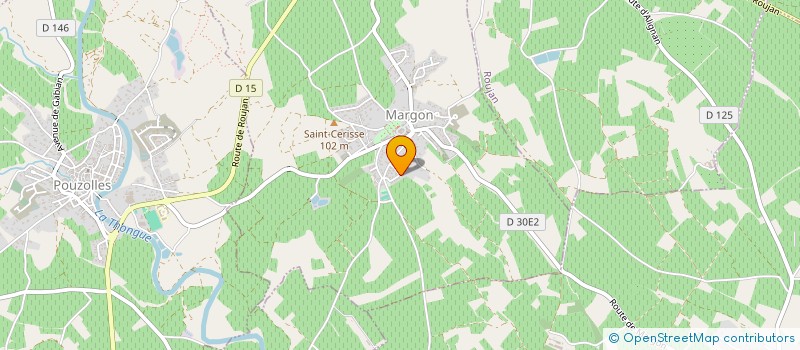 localisation de l'entreprise MONSIEUR JEAN LOUP BEGEL  MARGON