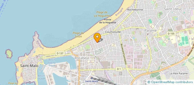 localisation de l'entreprise MONSIEUR JEAN-LOUP BOIXEL  SAINT-MALO