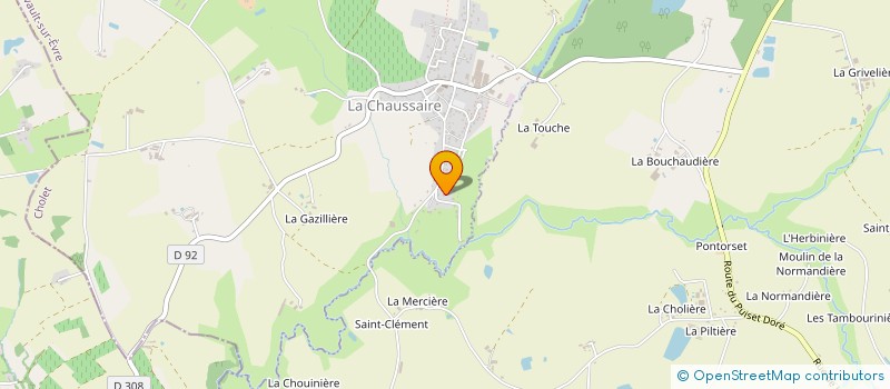 localisation de l'entreprise MONSIEUR JEAN-LOUP BOSSE à MAUGES-SUR-LOIRE