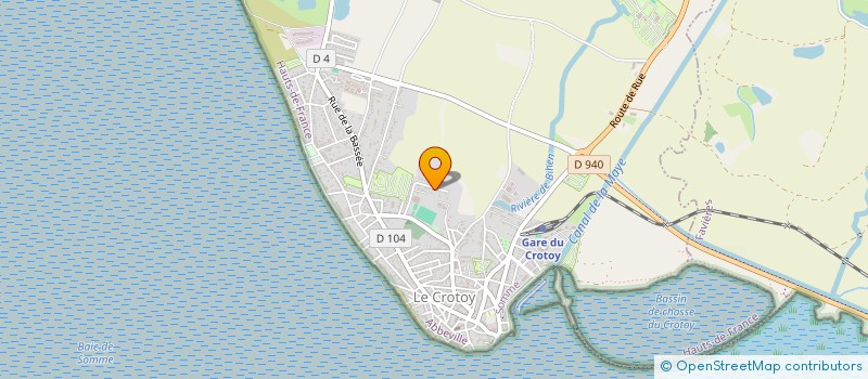 localisation de l'entreprise MONSIEUR JEAN LOUP BOUSSEKEY à LE CROTOY