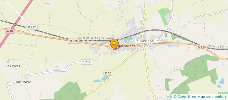 localisation de l'entreprise MONSIEUR JEAN LOUP CATTEAU à LE MERLERAULT