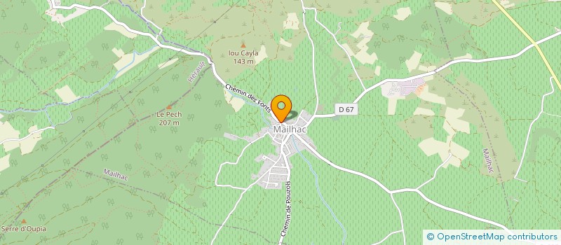 localisation de l'entreprise MONSIEUR JEAN-LOUP COLINET  AZILLE