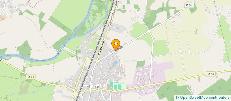 localisation de l'entreprise MONSIEUR JEAN-LOUP COURJARET  TIERCE