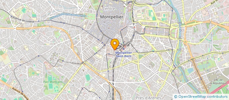 localisation de l'entreprise MONSIEUR JEAN-LOUP FAUSTIN à MONTPELLIER
