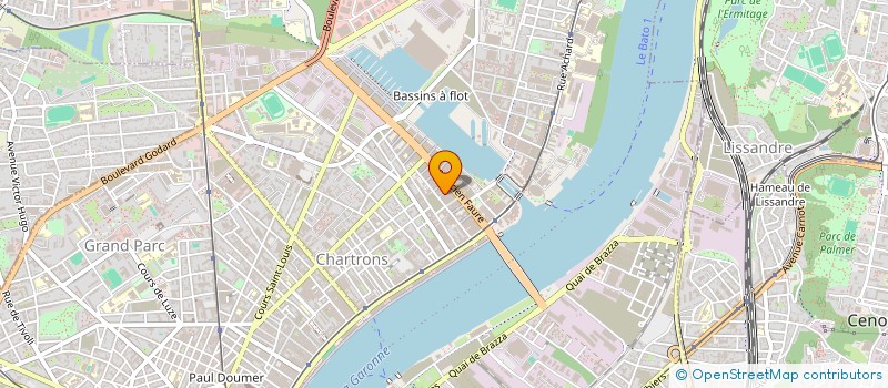 localisation de l'entreprise MONSIEUR JEAN-LOUP GONZALEZ  BORDEAUX