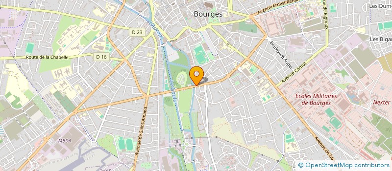 localisation de l'entreprise MONSIEUR JEAN-LOUP KWIATKOWSKI  BOURGES