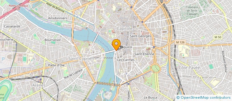 localisation de l'entreprise MONSIEUR JEAN-LOUP LE GALLO à TOULOUSE