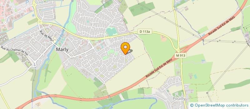 localisation de l'entreprise MONSIEUR JEAN LOUP MANGIN  MARLY