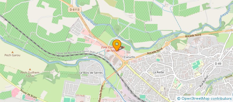 localisation de l'entreprise MONSIEUR JEAN-LOUP ORTEGA  CARCASSONNE