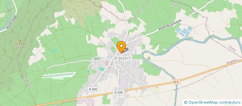 localisation de l'entreprise MONSIEUR JEAN-LOUP RAYMOND  ARGELIERS