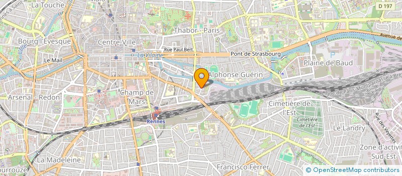 localisation de l'entreprise MONSIEUR JEAN-LOUP ROUVEYROL  RENNES