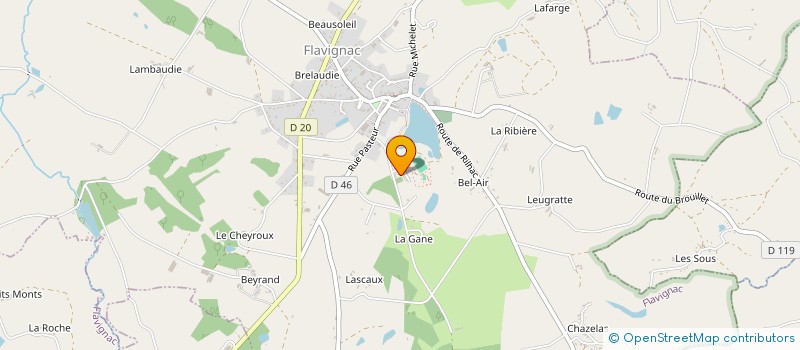 localisation de l'entreprise MONSIEUR JEAN-LOUP VALIERE à BUSSIERE-GALANT
