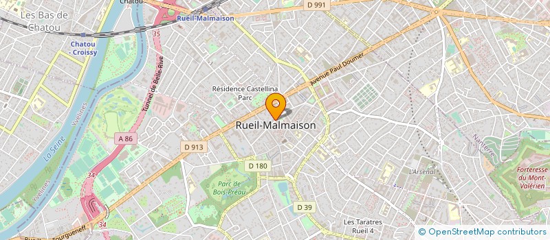 localisation de l'entreprise MONSIEUR JEAN LOURDAIS à RUEIL-MALMAISON