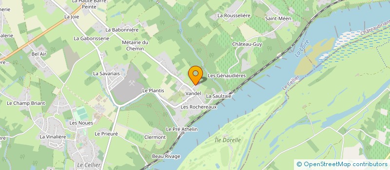 localisation de l'entreprise MONSIEUR JEAN LOURY à LE CELLIER