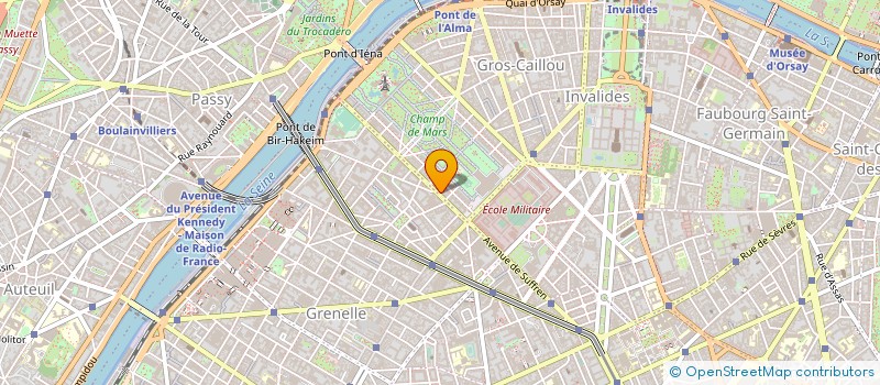 localisation de l'entreprise MONSIEUR JEAN LOUSTAU à PARIS