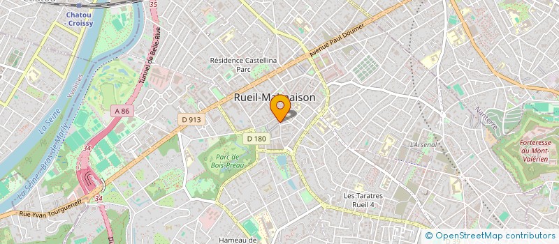 localisation de l'entreprise MONSIEUR JEAN LOUVEL à RUEIL-MALMAISON