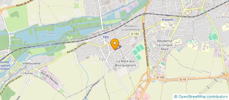 localisation de l'entreprise MONSIEUR JEAN LOZINSKI à EGLY