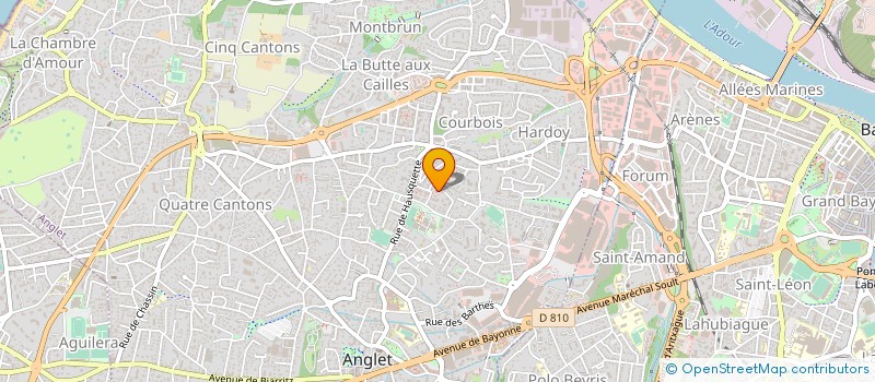 localisation de l'entreprise MONSIEUR JEAN-LUC ABDOUL  ANGLET