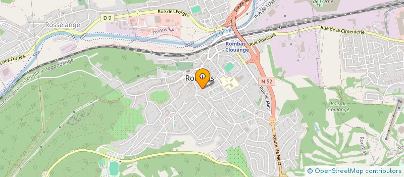 localisation de l'entreprise MONSIEUR JEAN LUC ABGRALL à ROMBAS