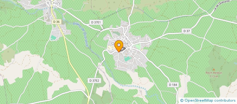 localisation de l'entreprise MONSIEUR JEAN-LUC APARICIO  QUARANTE