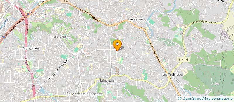 localisation de l'entreprise MONSIEUR JEAN-LUC ARMAND à MARSEILLE
