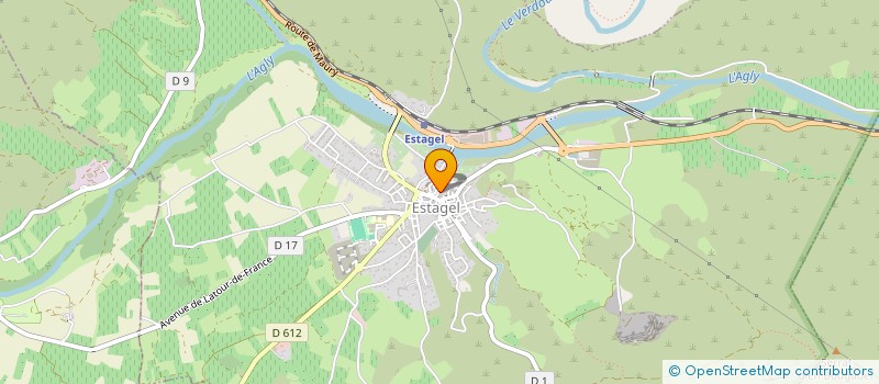 localisation de l'entreprise MONSIEUR JEAN LUC ARTIGUES  ESTAGEL