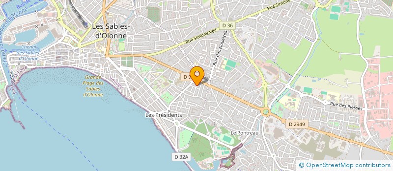 localisation de l'entreprise MONSIEUR JEAN-LUC AVRILLA à NANTES
