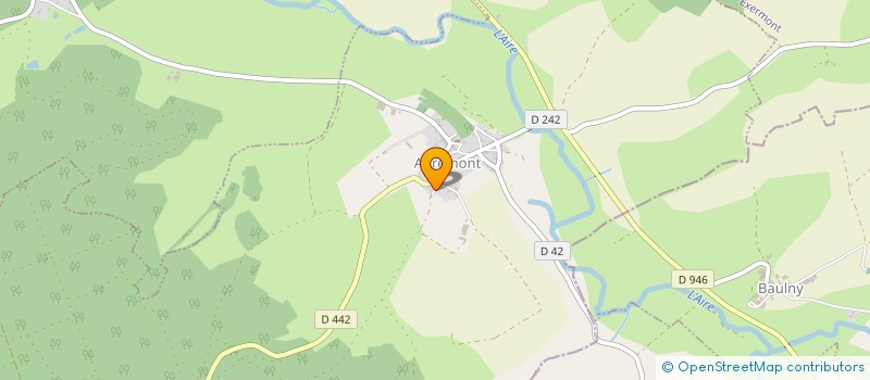 localisation de l'entreprise MONSIEUR JEAN LUC BANTQUIN  APREMONT