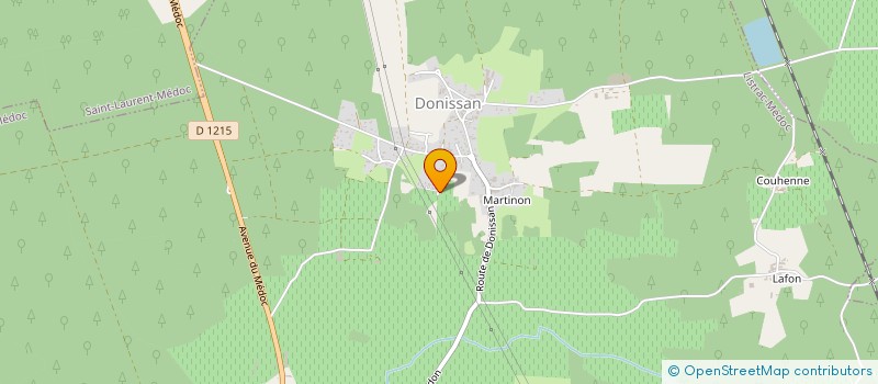 localisation de l'entreprise MONSIEUR JEAN-LUC BARBOTEAU  LISTRAC-MEDOC