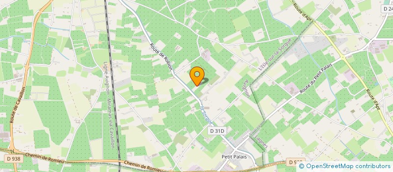 localisation de l'entreprise MONSIEUR JEAN-LUC BARROYER à L'ISLE-SUR-LA-SORGUE