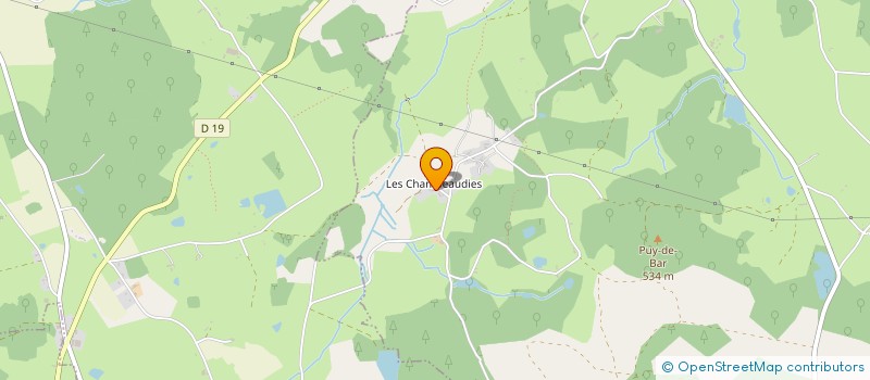 localisation de l'entreprise MONSIEUR JEAN LUC BARTHOUT à CHATEAU-CHERVIX