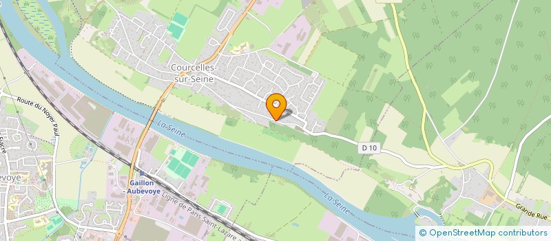 localisation de l'entreprise MONSIEUR JEAN-LUC BENARD  COURCELLES-SUR-SEINE