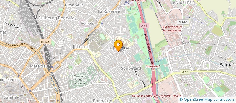 localisation de l'entreprise MONSIEUR JEAN-LUC BERGE à TOULOUSE