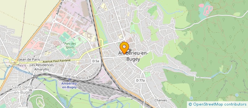 localisation de l'entreprise MONSIEUR JEAN-LUC BERLIOZ à AMBERIEU-EN-BUGEY