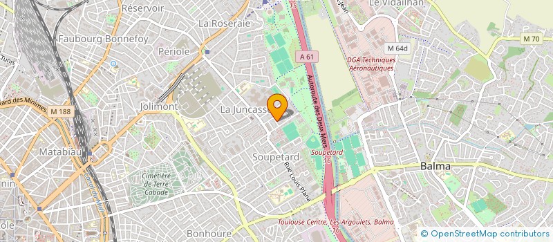 localisation de l'entreprise MONSIEUR JEAN-LUC BERNADAS à TOULOUSE