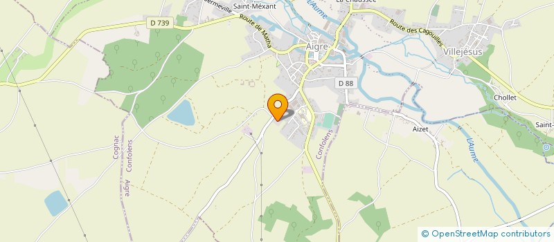 localisation de l'entreprise MONSIEUR JEAN-LUC BERTRAND  VERDILLE