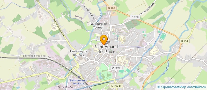 localisation de l'entreprise MONSIEUR JEAN-LUC BETHUNE à SAINT-AMAND-LES-EAUX