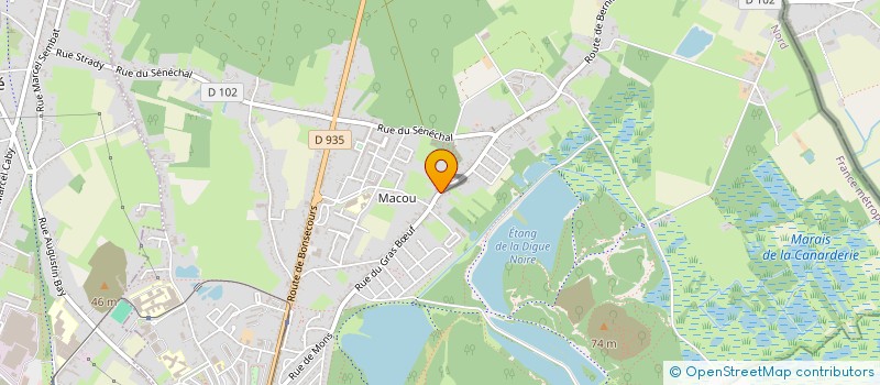 localisation de l'entreprise MONSIEUR JEAN-LUC BILLIE  CONDE-SUR-L'ESCAUT