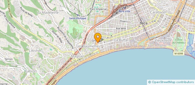 localisation de l'entreprise MONSIEUR JEAN-LUC BLOND à NICE