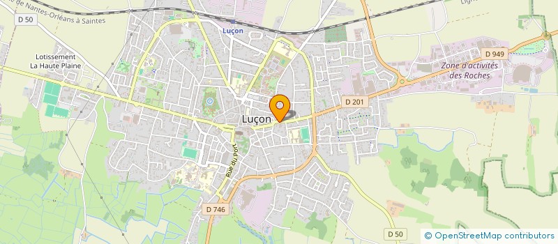 localisation de l'entreprise MONSIEUR JEAN-LUC BOIVINEAU  LUCON