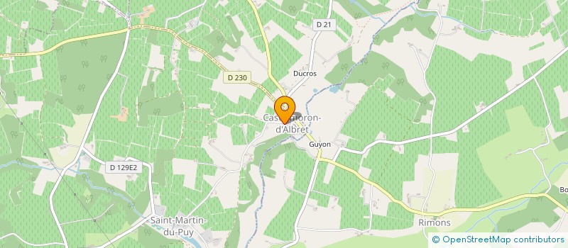 localisation de l'entreprise MONSIEUR JEAN-LUC BONHOMME  CASTELMORON-D'ALBRET